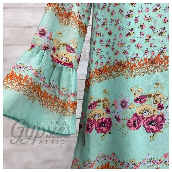 Love Richie Old Country Roses Farmhouse Dress - Picture 7 of 13